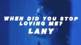 Video thumbnail When Did You Stop Loving Me?