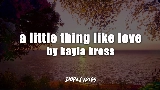 Video thumbnail A Little Thing Like Love